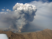 A Fire Plume. Part of the NOAA FIREX image collection