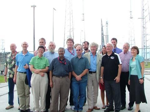 Group photo of the RBSP-ECT team in Florida. 