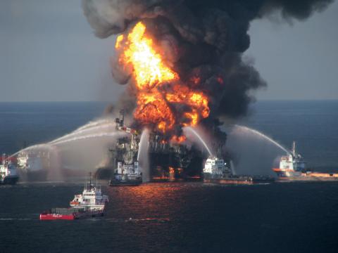 Deepwater Horizon Oil Spill, April 2010