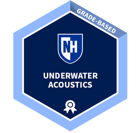 Underwater Acoustics badge