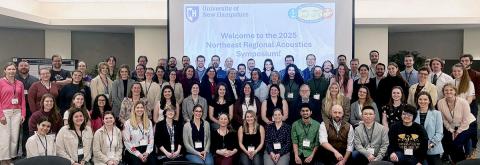 Group shot of the 2025 CARE Symposium speakers and attendees.
