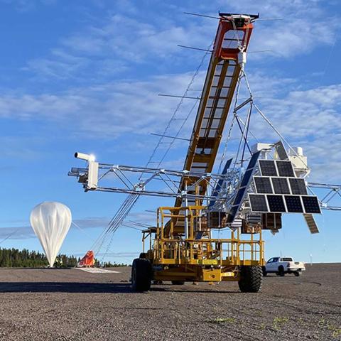 The device known as XL-Calibur was launched from the Swedish Space Corporation’s Esrange Space Center, situated north of the Arctic Circle near Kiruna, Sweden.