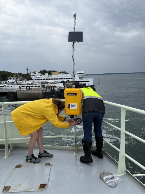 bat detector installation on AR103