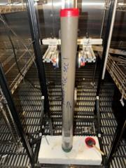 gravity core section mounted in CARL on AR103