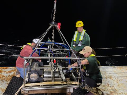 SEABOSS deployment in the Gulf of Maine