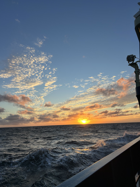 sunrise on AR103