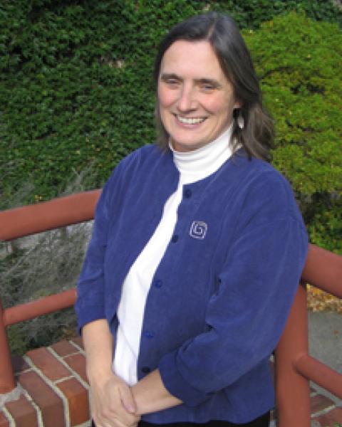 A headshot of Mary Martin, a research assistant professor with the Earth Systems Research Center.