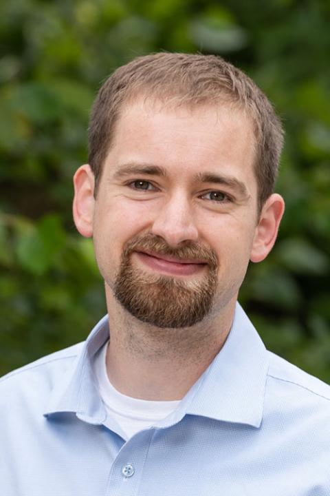 Headshot of Nathan Furey, affiliate faculty for EOS Center for Acoustics Research and Education.