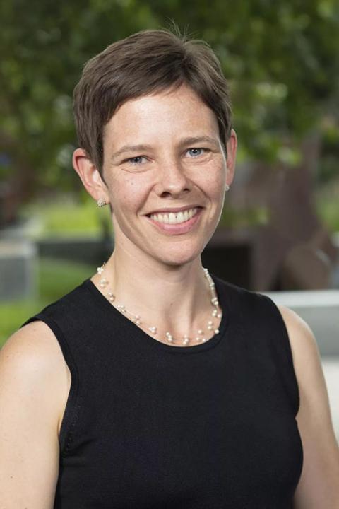 Headshot of Meredith O'Shea of EOS Center for Acoustics Research and Education.
