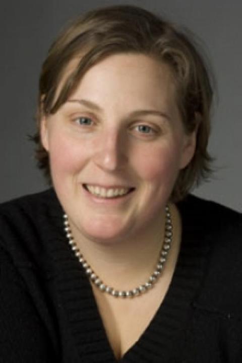 A headshot of Meghan Howey, a professor in the EOS Earth Systems Research Center.