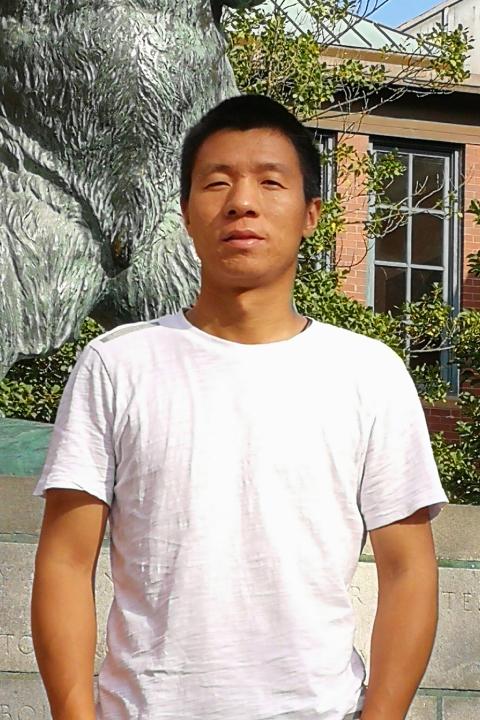 A headshot of Weizhi Lu, a visiting scholar with the Earth Systems Research Center.