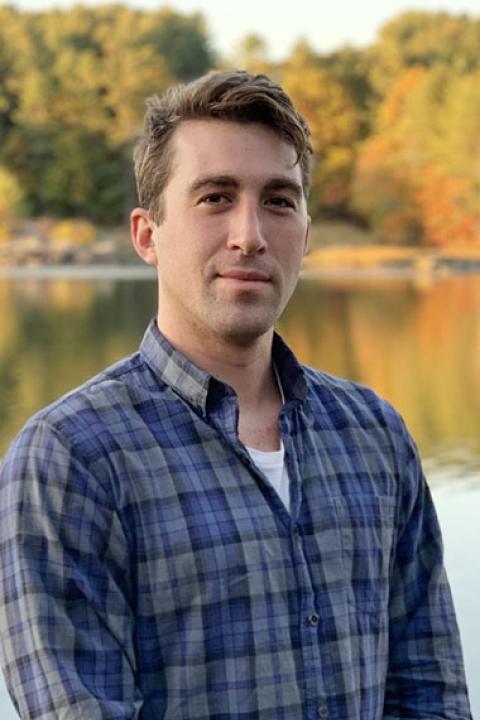 Color photo of Michael Coogan of the EOS School of Marine Science and Ocean Engineering.